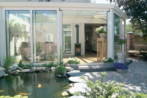 Камін на веранді своїми руками: відео, фото на терасі дачі