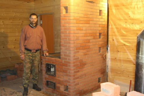 Кладка дровяної печі своїми руками: фото, відео