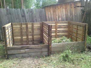 Ящик для компосту своїми руками: варіанти виготовлення контейнерів, креслення з розмірами та етапи робіт