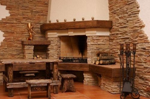 Декор каміна своїми руками: фото ідеї і відео урок