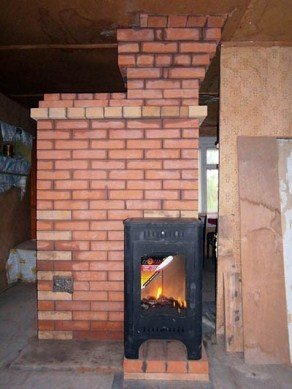 Цегляний опалювальний щиток своїми руками: порядовка, схема конструкції для печей