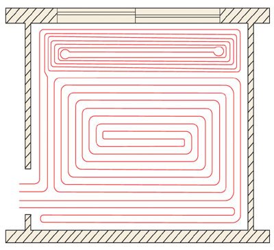Водяна тепла підлога своїми руками: схема монтажу + фото та відео