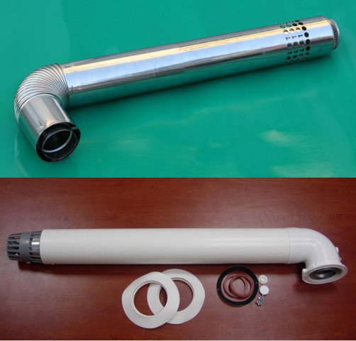 Коаксіальні димоходи для газових котлів   монтаж, пристрій, максимальна довжина