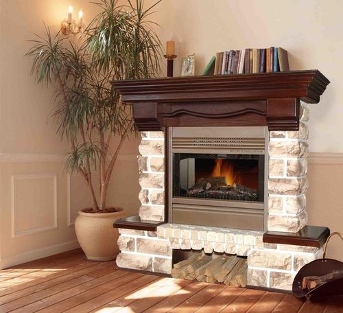 Як обкласти камін: плиткою, цеглою, каменем