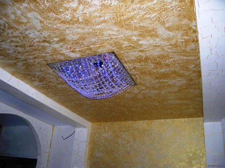 Венеціанська штукатурка в інтерєрі будинку