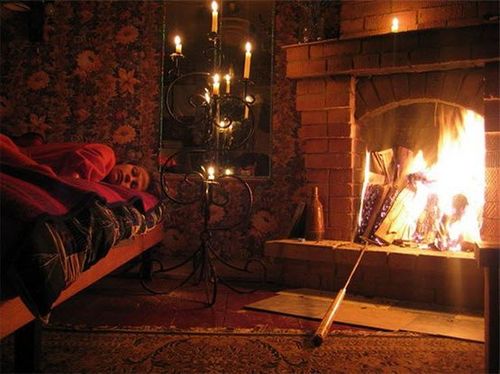 Старовинний камін: фото камінів під старовину