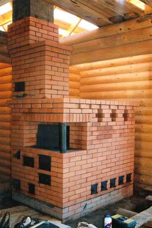 Порядовка печі шведка своїми руками: фото, відео