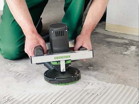 Шліфування бетонної підлоги своїми руками