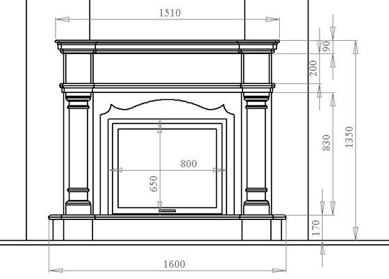 Декоративний вогнище: фальш камін з гіпсокартону своїми руками – фото в квартирі