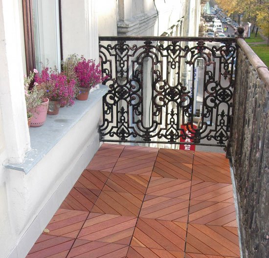 Ремонт підлоги на балконі в хрущовці і сталінці своїми руками