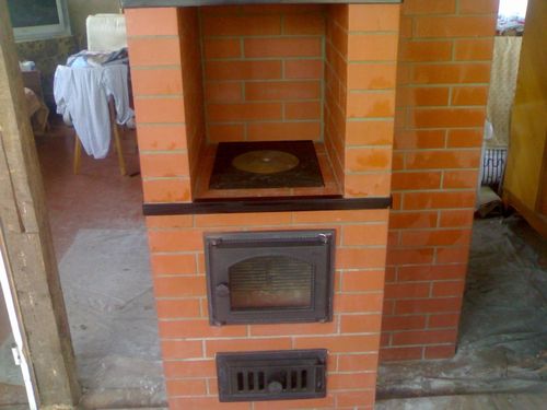 Печі суміщені з каміном: порядовка, відео своїми руками, фото