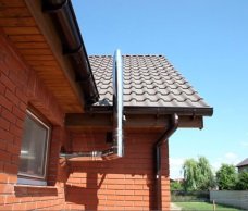 Димар для газової колонки в приватному будинку і в квартирі