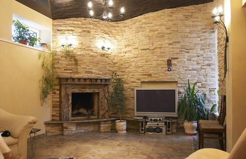 Як своїми руками викласти камін з каменю: фото і відео порталів в інтерєрі