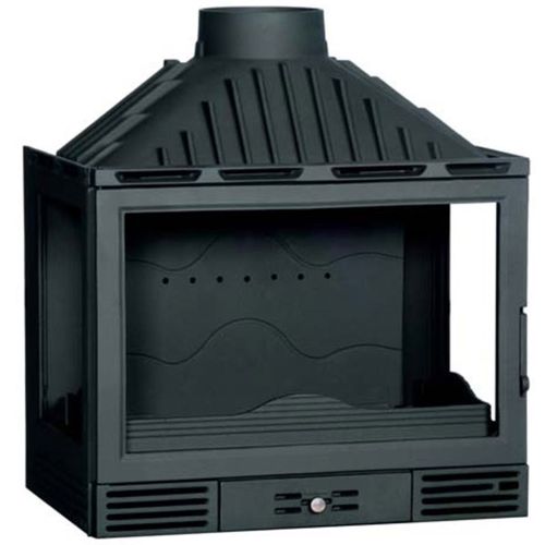 Чавунні камінні топки з водяним контуром, кутові: монтаж і установка своїми руками