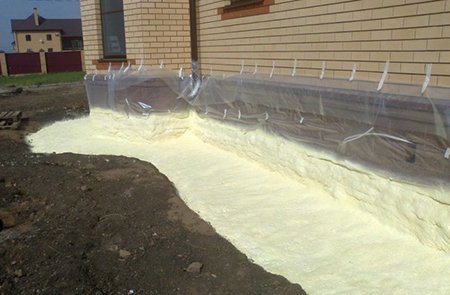 Утеплена вимощення навколо будинку: схема і пристрій