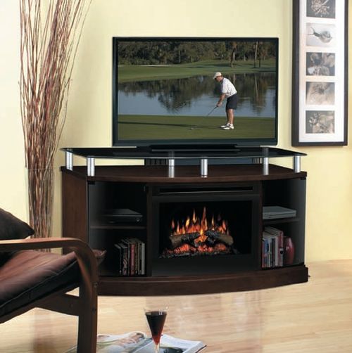 Тумба під камін і телевізор: фото в інтерєрі Тумба під камін і телевізор: фото в інтерєрі