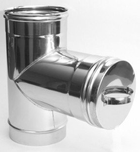 Вибір і установка труби для димаря сендвіч каміна своїми руками, фото монтажу