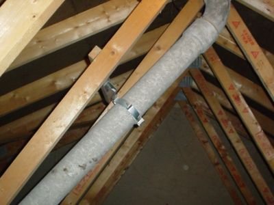 Монтаж димоходу з азбестоцементної труби своїми руками Монтаж димоходу з азбестоцементної труби своїми руками