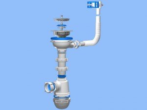 Злив для раковини (сифон з переливом): інструкція, ціни