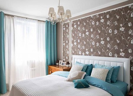 Спальня в бірюзових тонах: ідеї оформлення