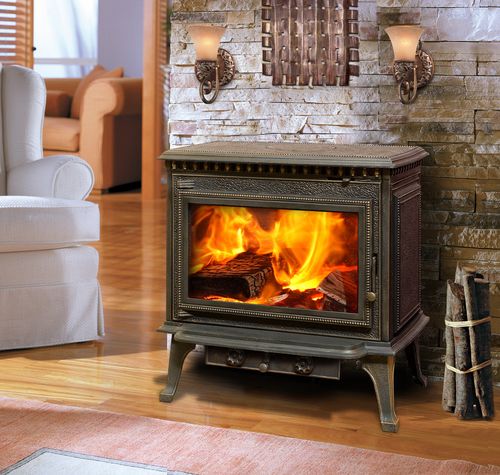 Каміни Eurokom з піччю: Baron, Ambra, Richard