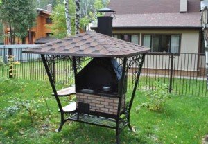 Будуємо своїми руками камін мангал на вулиці: відео, фото інструкція