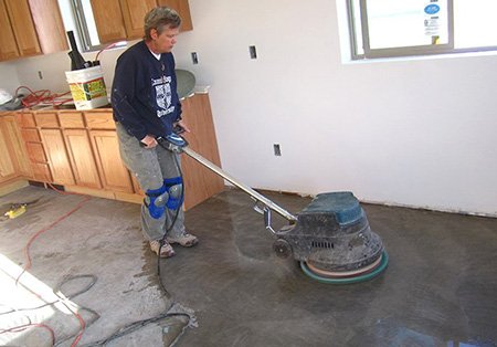 Шліфування бетонної підлоги своїми руками