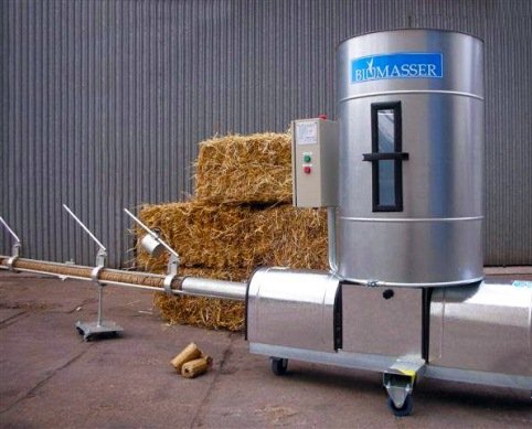 Паливні брикети з соломи своїми руками: виробництво, обладнання, виготовлення Паливні брикети з соломи своїми руками: виробництво, обладнання, виготовлення