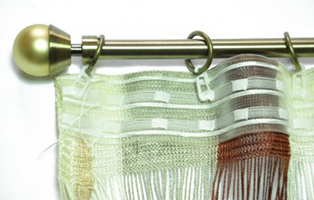 Штори серпанок: як красиво повісити нитяні штори