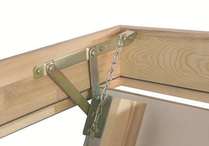 Розкладні сходи на горище своїми руками