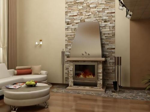Оформлення камінів: фото варіанти і способи