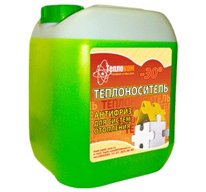 Теплоносій для системи опалення заміського будинку