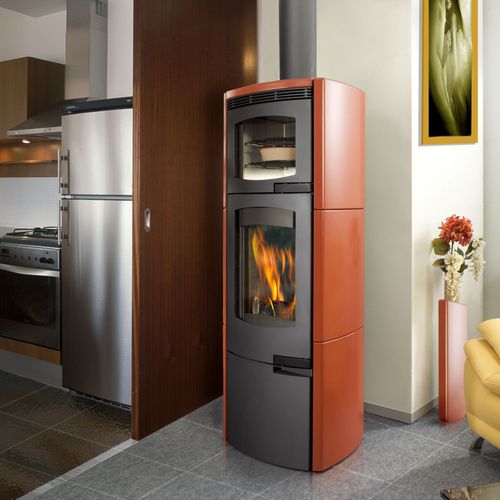 Камін з духовою шафою: як побудувати своїми руками