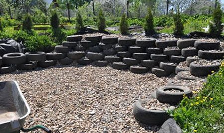 Підпірні стінки: види, конструкції, технологія пристрою