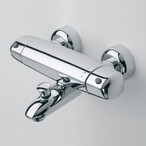 Термостатичний змішувач для душу і ванни: огляд і принцип роботи