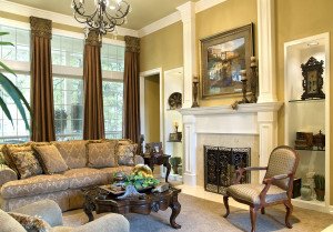 Зал з каміном в інтерєрі: фото кутових електричних в залі Зал з каміном в інтерєрі: фото кутових електричних в залі