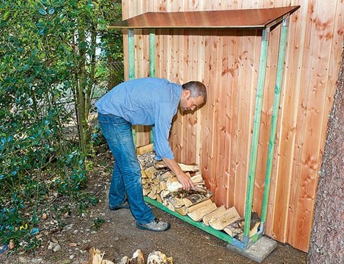 Дровниця своїми руками: проекти для каміна і вулиці на дачі Дровниця своїми руками: проекти для каміна і вулиці на дачі