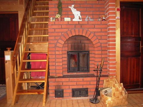 Камін з червоної цегли в інтерєрі: фото і чим пофарбувати