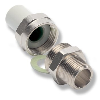 Поліпропіленові фітинги для опалення, американка для поліпропіленових труб Поліпропіленові фітинги для опалення, американка для поліпропіленових труб