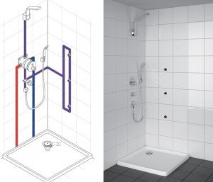 Змішувач прихованого монтажу: монтаж своїми руками, види і типи (фото)