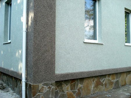 Декоративна фасадна штукатурка: технологія обробки