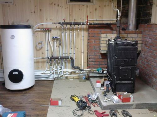 Підключення твердопаливного котла до системи опалення за закритою схемою