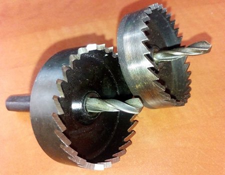 Коронка для підрозетників по бетону, гіпсокартону, дереву