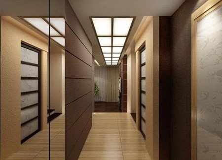 Освітлення в передпокої і коридорі: варіанти і поради дизайнера