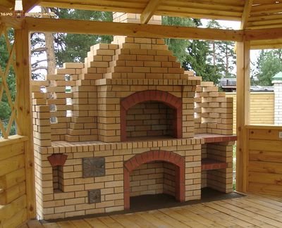 Як зробити шашличницю з цегли своїми руками: фото, відео інструкція