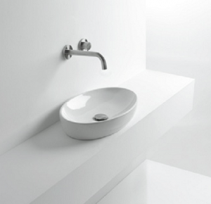 Накладна раковина на стільницю для ванної кімнати: кутова, скляна