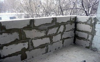 Укладання піноблоку своїми руками