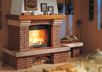 Які стандартні розміри камінів в будинку: кутових, з цегли, електричних