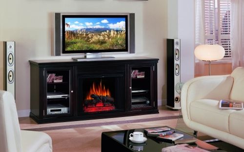 Тумба під камін і телевізор: фото в інтерєрі Тумба під камін і телевізор: фото в інтерєрі