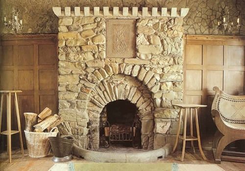 Як своїми руками викласти камін з каменю: фото і відео порталів в інтерєрі
